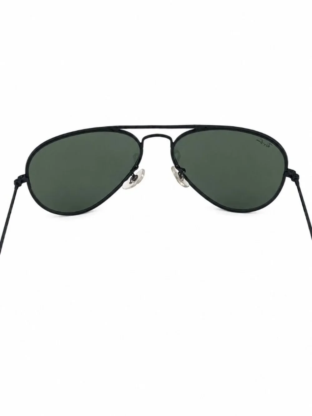 Ray-Ban RB3025JM Aviator Full Color Black Sunglasses 58-14 Italy w/ Case